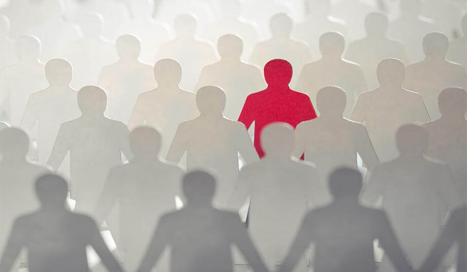 Illustration of a crowd of people in need of sociology homework help